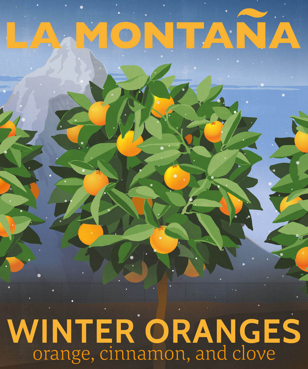 Winter Oranges Candle | La Montaña | Candles