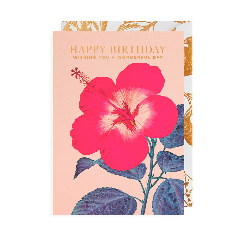 Wishing You A Wonderful Day Birthday Card