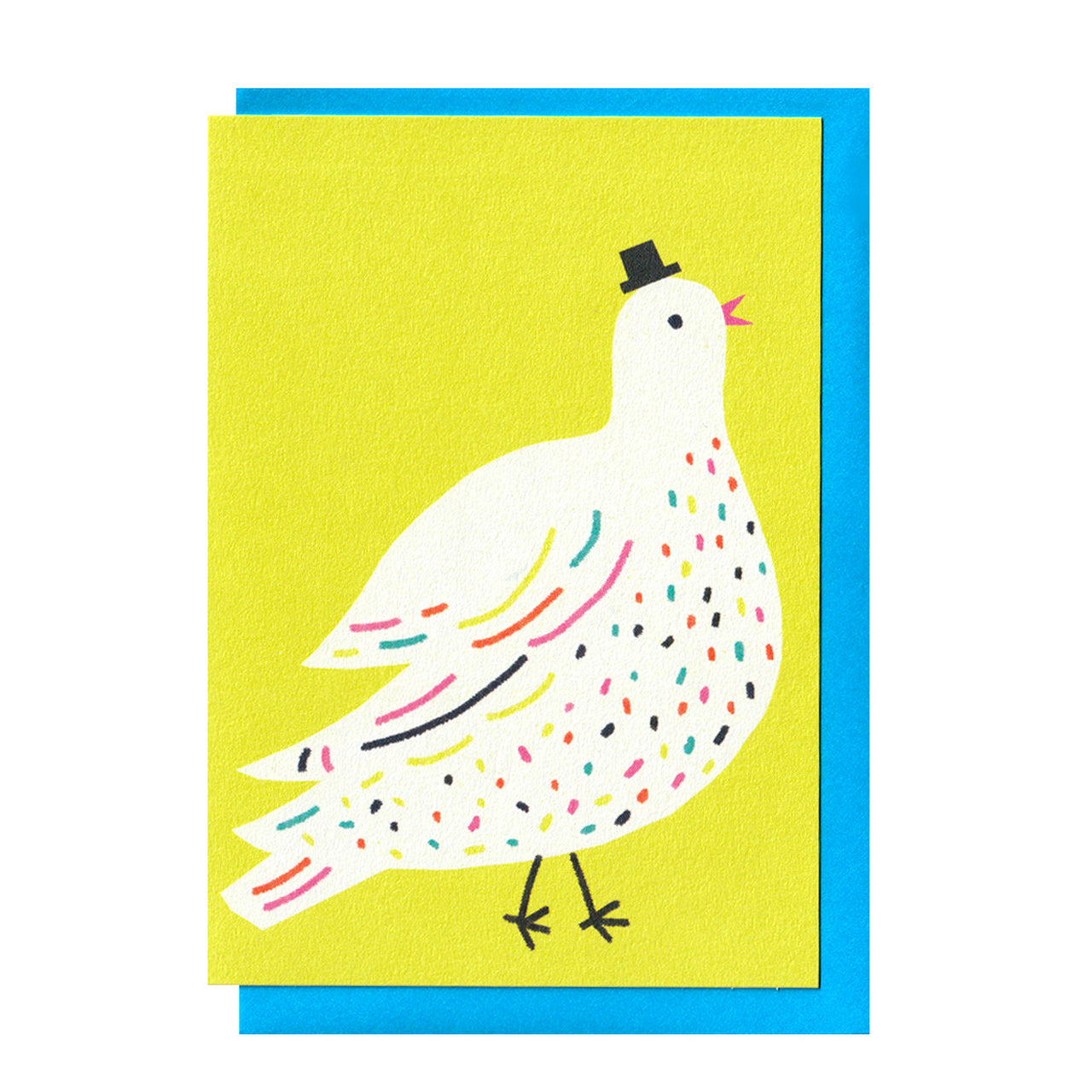 Bird in Hat Card | The Printed Peanut | Everyday