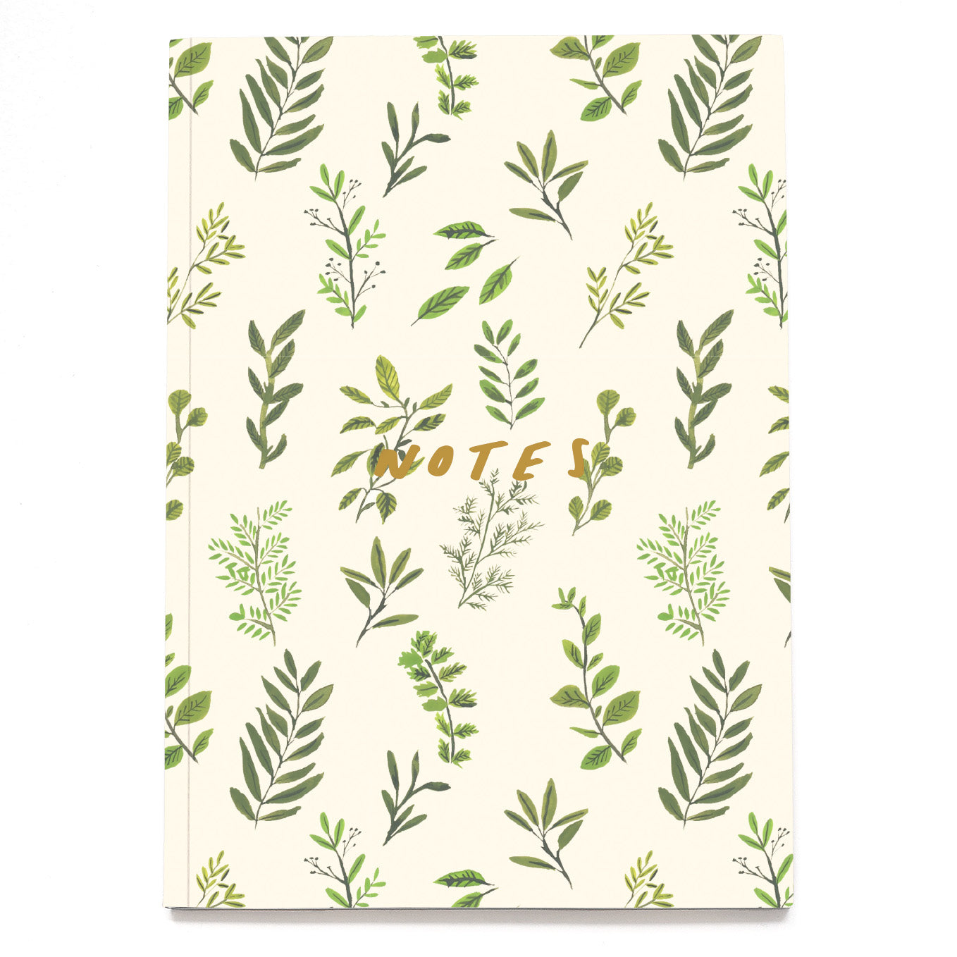 Plants Linen Notebook | Old English Company | Lined Notebooks