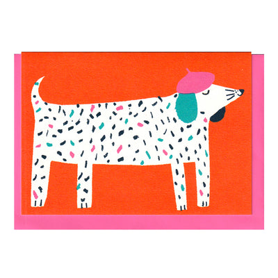 Dog in Hat Card | The Printed Peanut | Everyday