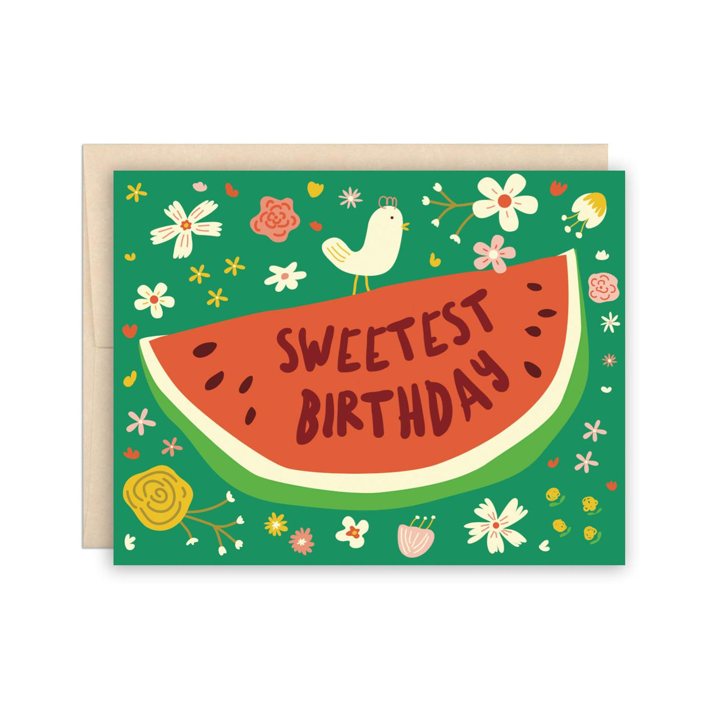 Sweetest Birthday Watermelon Card | The Beautiful Project | Birthday