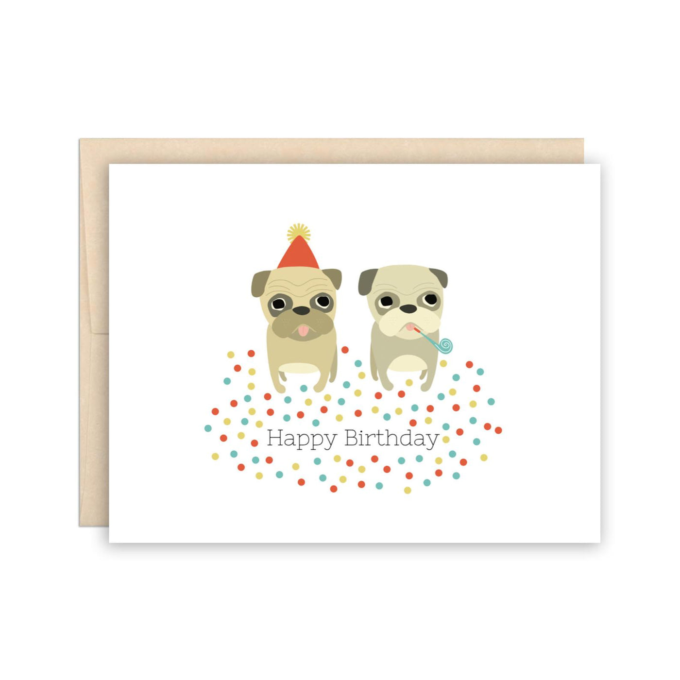 Funny Pug Birthday Card | The Beautiful Project | Birthday