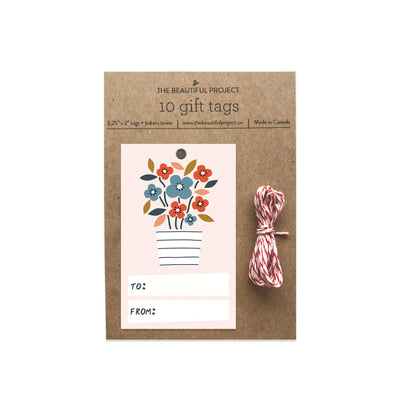 Flowerpot Gift Tags | The Beautiful Project | Gift Tags