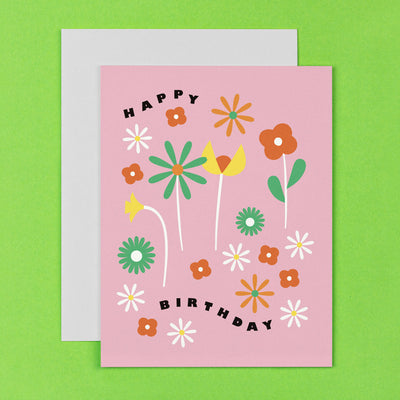 Happy Birthday Fleurs Card | My Darlin' | Birthday