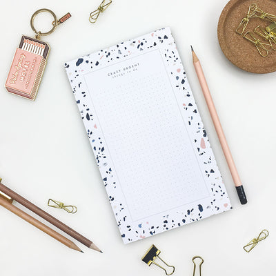 Terrazzo Notepad | All the Ways to Say | Notepads