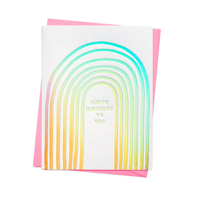 Rainbow Birthday Card | Ashkahn | Birthday