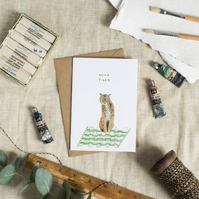 Hello Tiger Everyday Card | Dear Prudence | Everyday