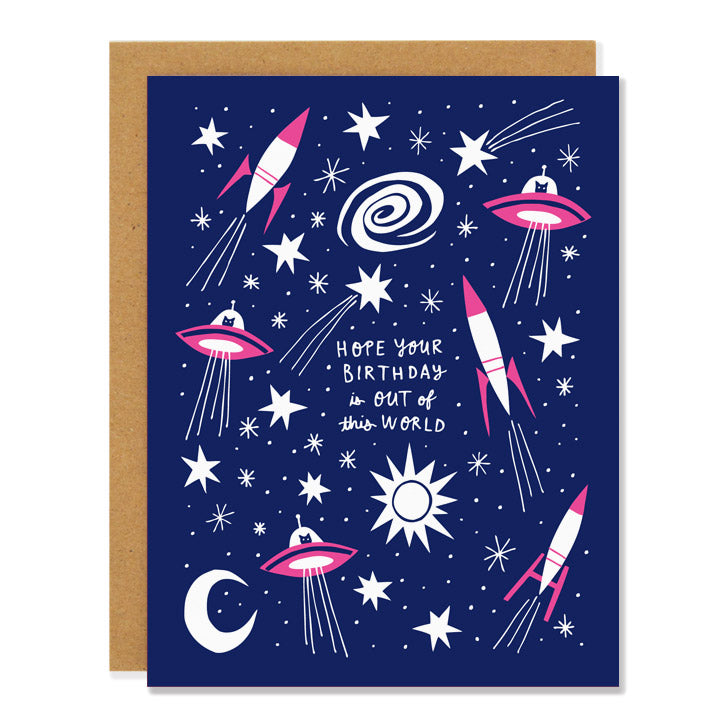 Atomic Birthday Card | Badger & Burke | Birthday